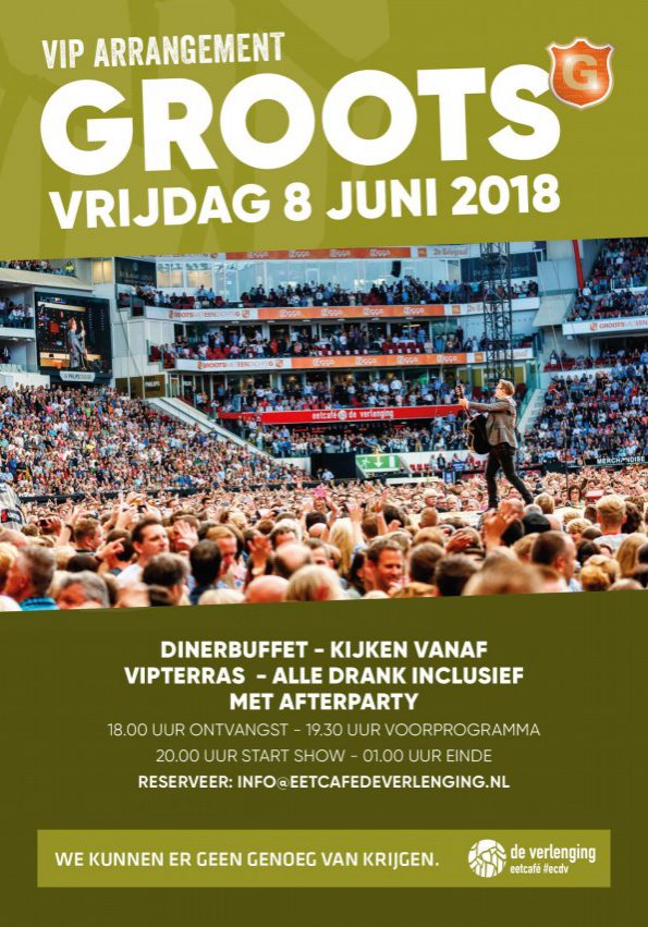 VIP GROOTS 2018 VIP GROOTS 2018